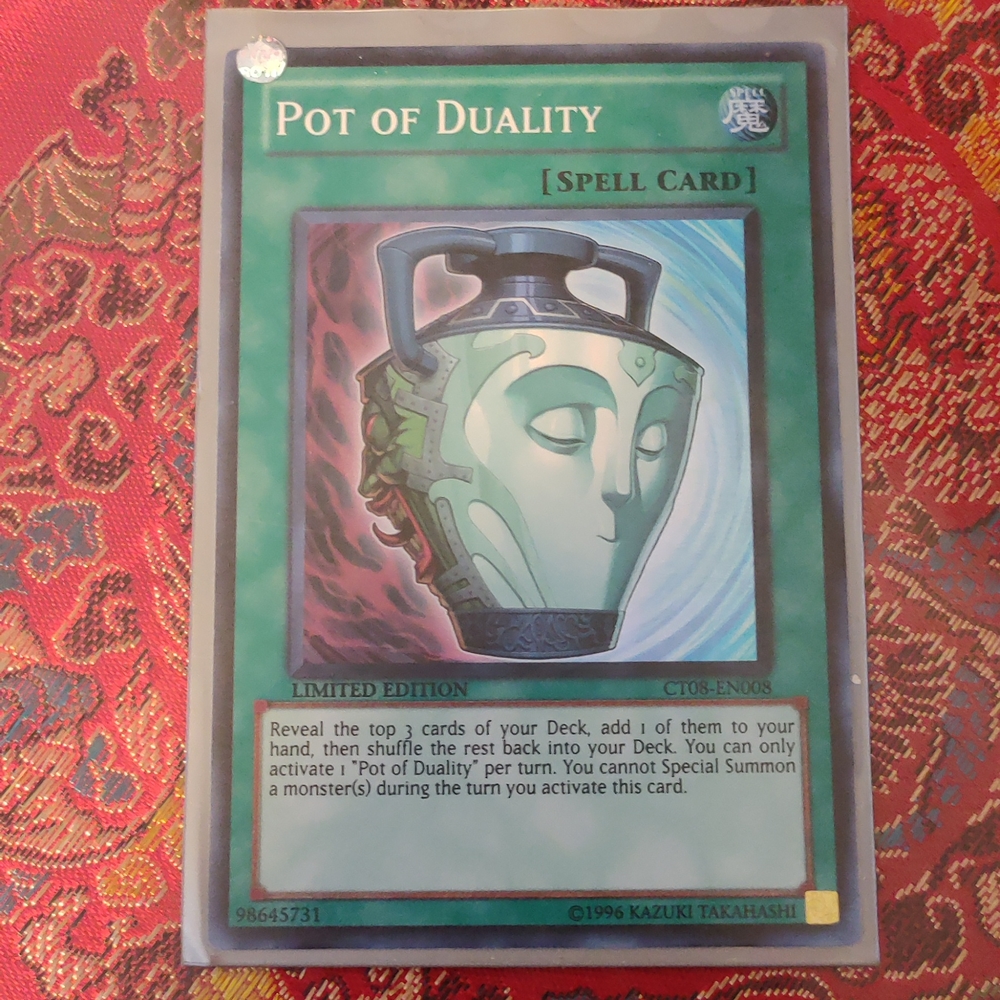 Yu Gi Oh TCG Pot Of Duality Limited Edition